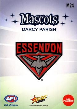 2023 Select AFL Footy Stars - Mascots #M24 Darcy Parish Back